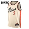 Detroit Pistons Cade Cunningham Nike 2024-25 City Edition Valkoinen Lasten Pelipaidat Swingman